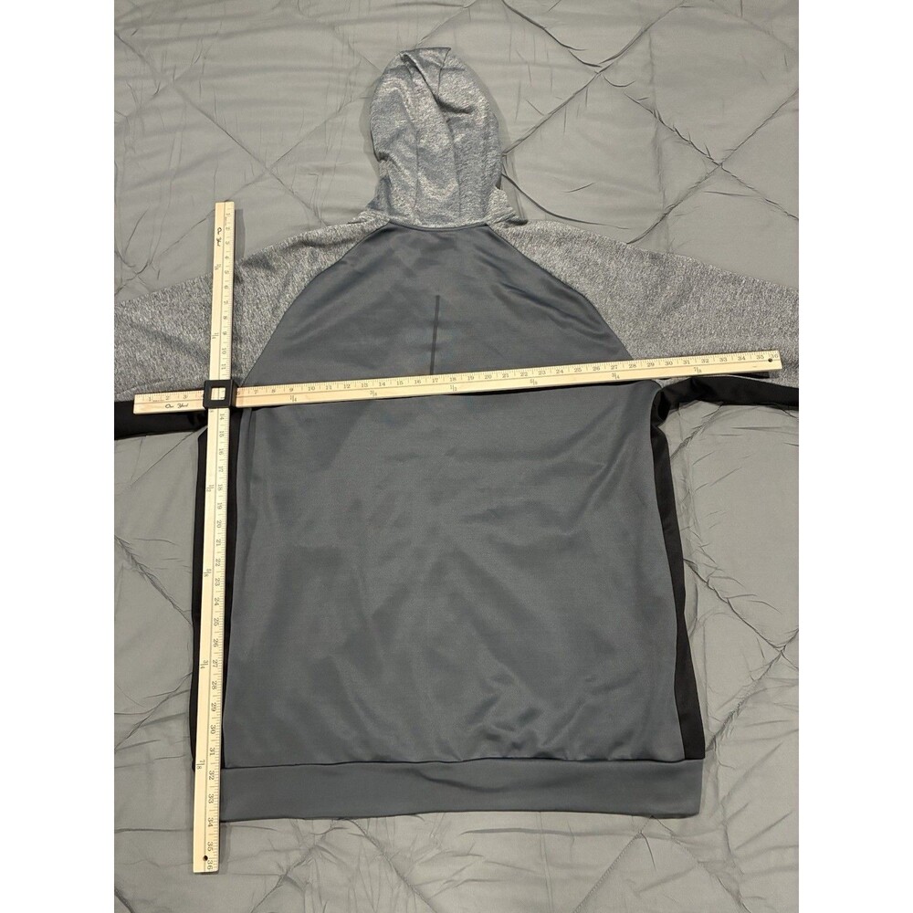 Foundry Supply Co. Men's 2XLT Full Zip Athletic Hoodie Quick Dri Sweatshirt - Picture 3 of 4